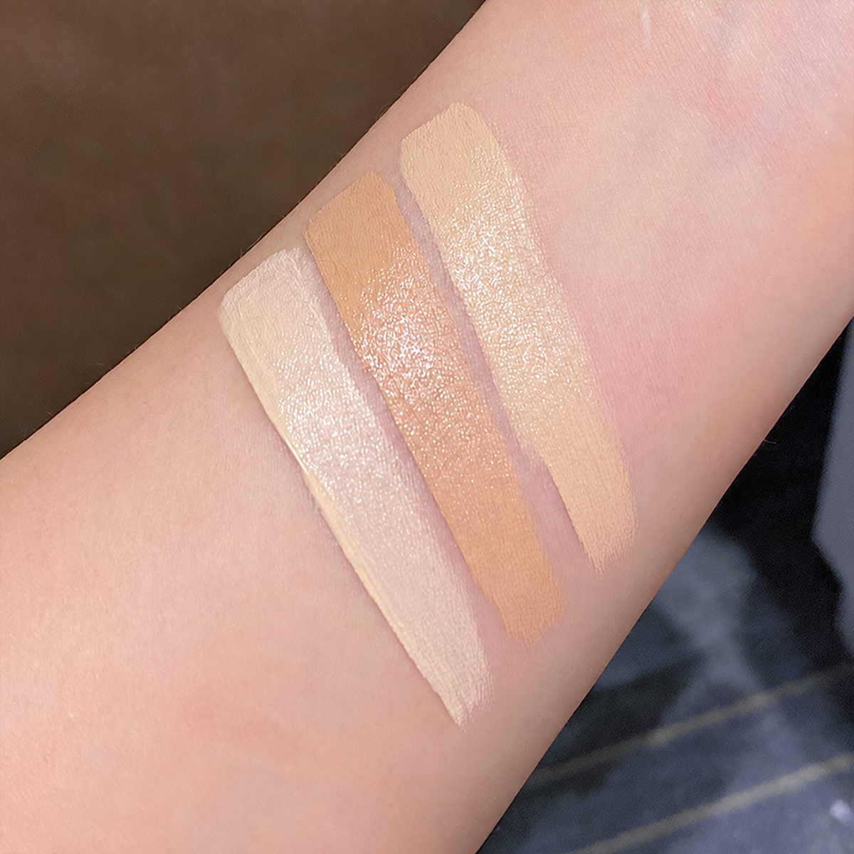 Three-Color Concealer Palette
