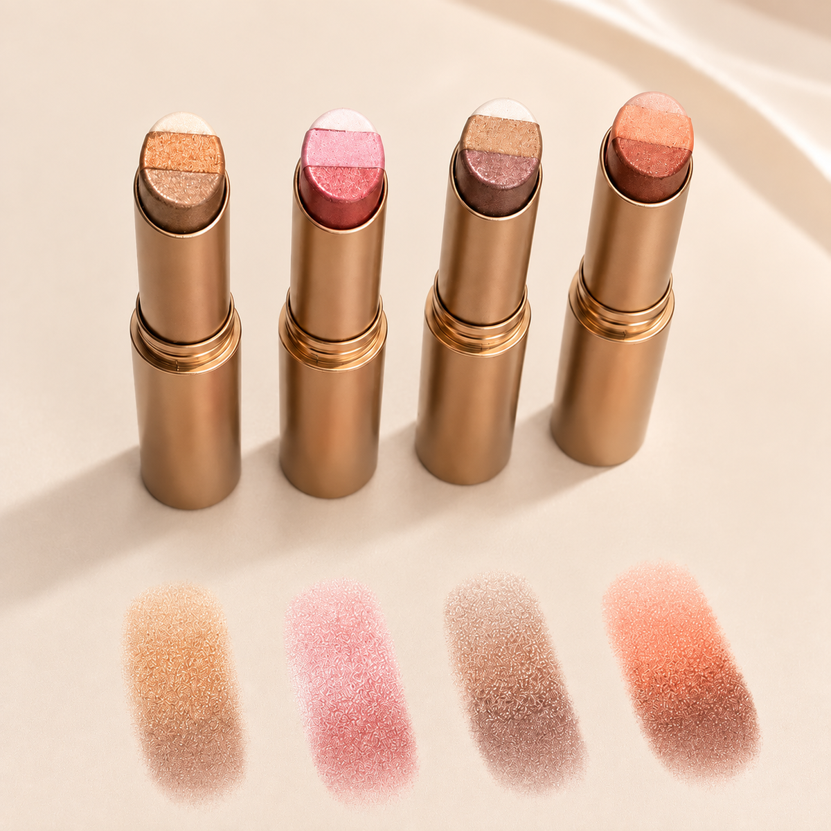 Waterproof 3-Color Eyeshadow Stick